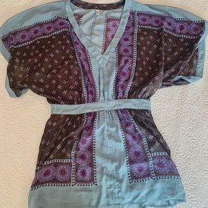 Blue Boho Free People Dress